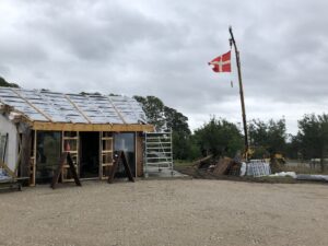 Drømmen om et vineri er tæt på da der bliver holdt rejsegilde