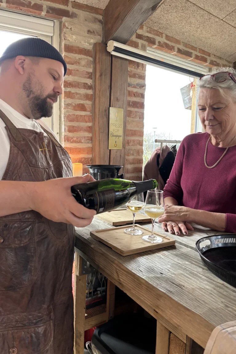 Servering af Perla Danica