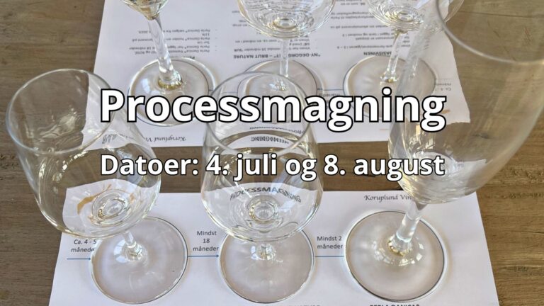 Processmagning - Kommende events på Koruplund Vingård